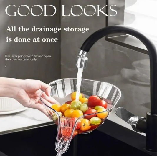 Drain Basket Funnel By SNAPROOT (Pack of 2)